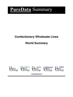 cover image of Confectionery Wholesale Lines World Summary